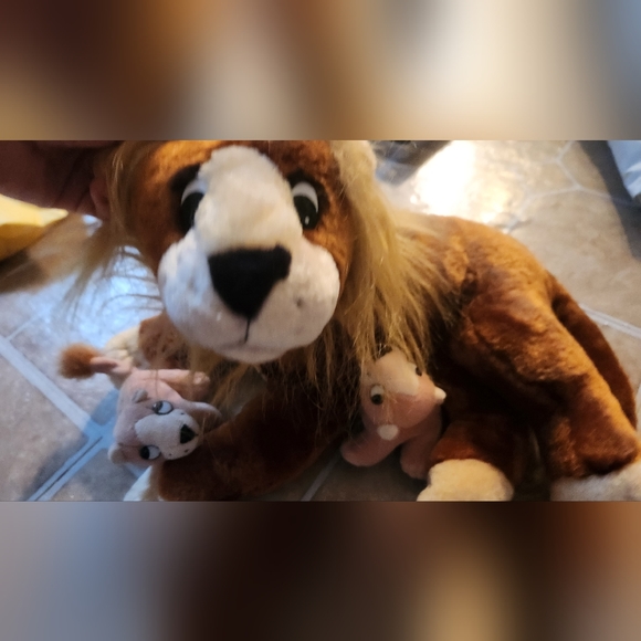 Vintage kids of America lion with cubs - Picture 9 of 15